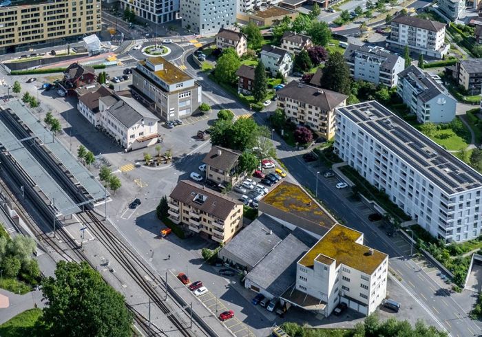 Bild: Zentrumsentwicklung Bahnhof Horw: Bebauungsplan Teil Ost in Mitwirkung