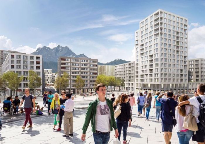 Bild: Mattenhof wird eröffnet