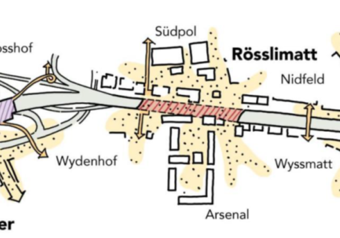 Bild: Siedlungsverbindungen Luzern-Süd (A2)