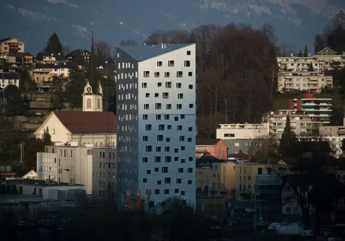 Bild: Zentrumszone Bahnhof Horw
