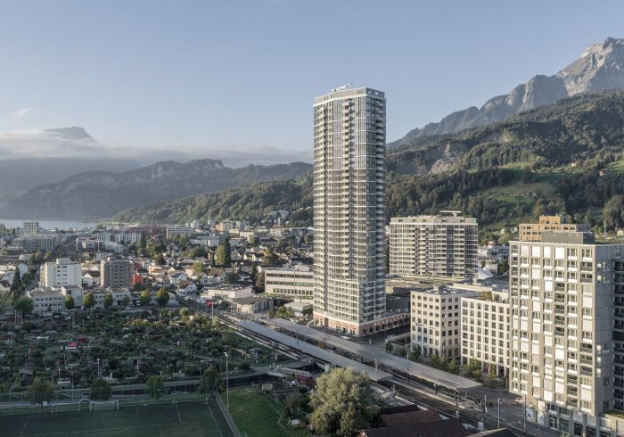 Bild: Pilatus Tower wird bezogen: Neues Leben im Mattenhof