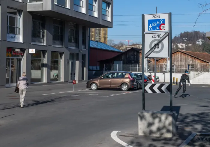 Bild: Zu Fuss statt mit dem Auto: Reallabor LuzernSüd startet 2026